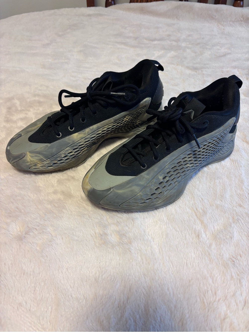Anthony Edwards 1 Lucid Lime Low Basketball Shoes